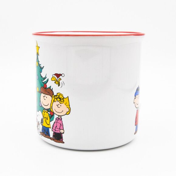 Peanuts Christmas Mug, Peanuts Gang Happy Holidays 23oz Ceramic Coffee Cup, New - Picture 9 of 9